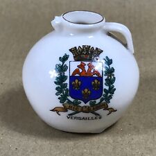 W.H.Goss Crested Ware China The Gloucester Jug Versailles Coat of Arms Seal Goss