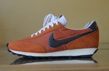 Nike Daybreak VNTG UK8 US9 Orange Dark Brown LDV Waffle Rare