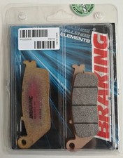 Braking rear brake pads