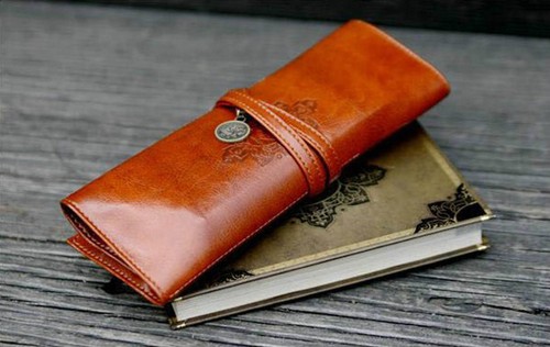 Vintage leather cosmetic - leather,