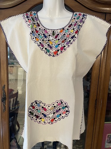 Hand made mexican - mexican, blouse.