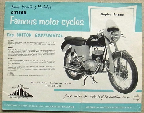 Cotton motorcycles sales - motorcycles,