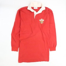 Vintage Wales Rugby Shirt Size