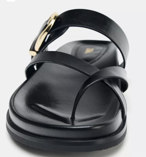 Zara black criss cross - black,