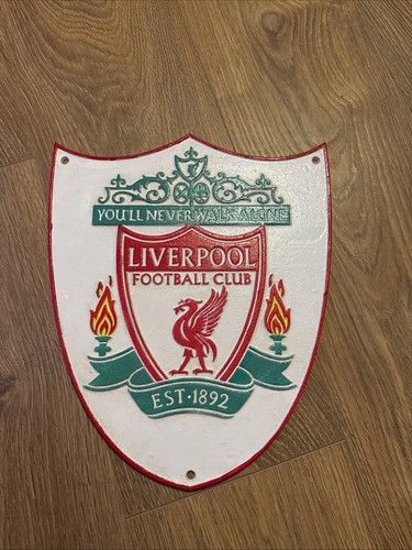 Liverpool cast iron - cast, plaque