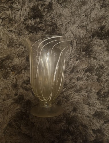 Vintage glass celery vase - celery,