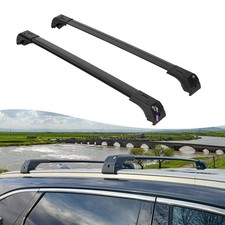 2X Car Roof Bars for Bmw X3 G01 2018 Onwards Lockable Roof Rack Cross Bars Black