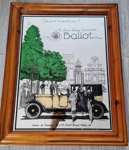 Vintage french ballot - french,