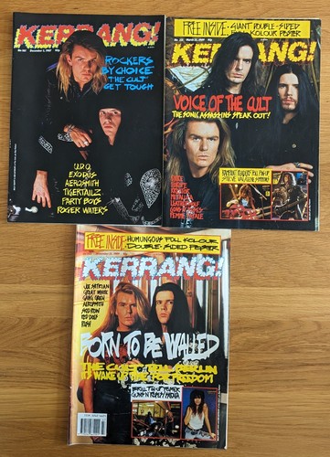 The cult kerrang issues - kerrang!,