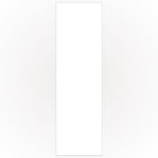 40 Matt White Card Bookmark