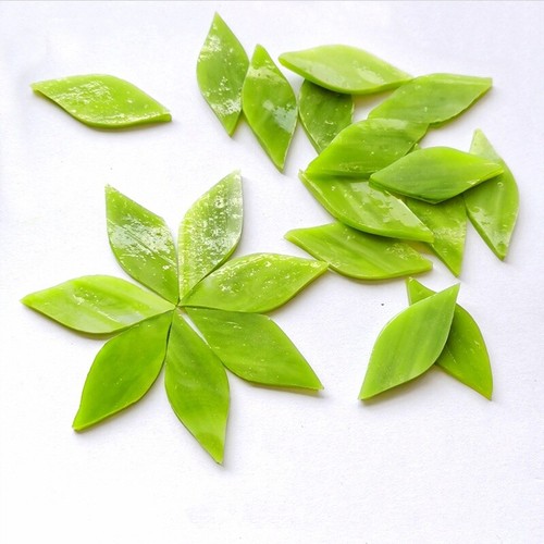 Mosaic tiles bulk petal - petal, leaves