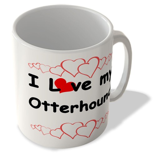 Love otterhound mug - love,