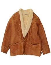 Vintage Mens Shearling Jacket