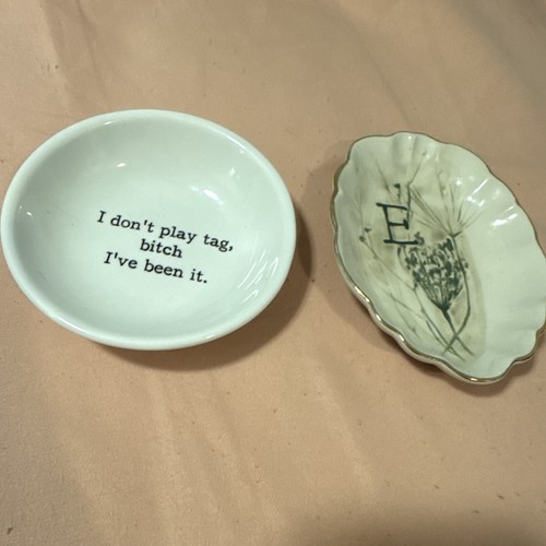 Lot trinket dishes - 2,