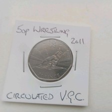 Wrestling 50p - Olympics 2011
