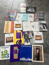 Vintage Retro Theatre Programme Job Lot Bundle approx 21 plus  