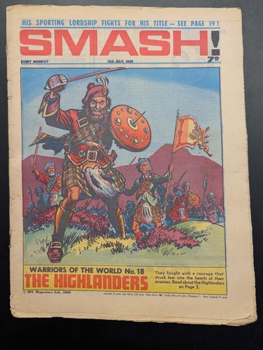 Smash comic 12th july 1969 - smash!,