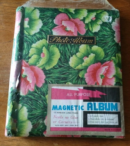Magnetic photo album vintage - magnetic,