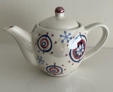 Whittard of Chelsea Teapot Lustre Finish Winter Wonderland 2004