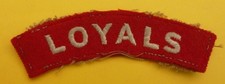 British Army Cloth Embroidered