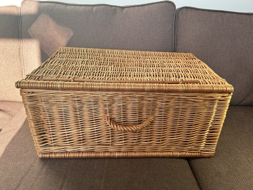 Sturdy vintage wicker - sturdy,