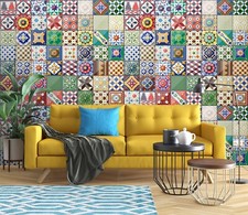 3D Colorful Tiles R4054