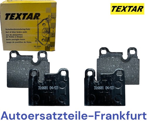 Textar brake pads for porsche - brake,