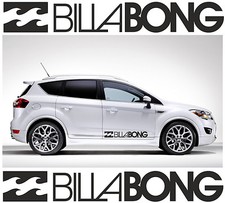 2 x BILLABONG LOGO Car Graphic