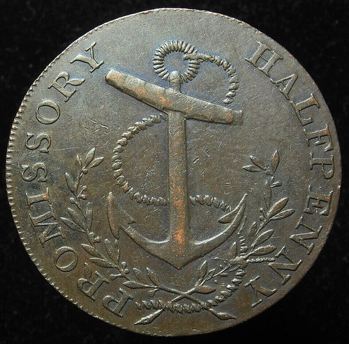 British conder token hampshire - british,