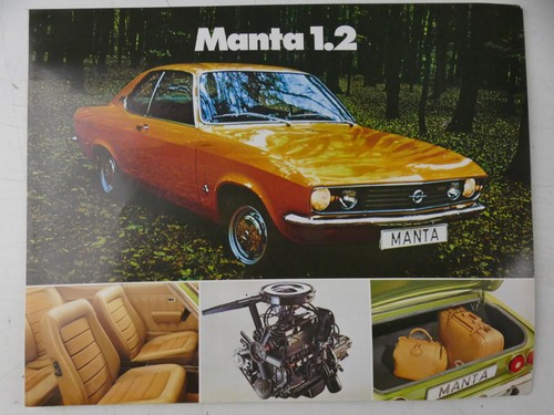 Opel manta 1972 - 1.2,