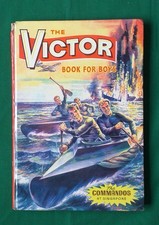 1965 The Victor Book For Boys Comic Annual Price Clipped Very Good Condition