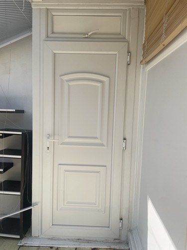 Exterior upvc door with the - exterior,