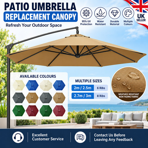 Replacement fabric parasol - replacement,