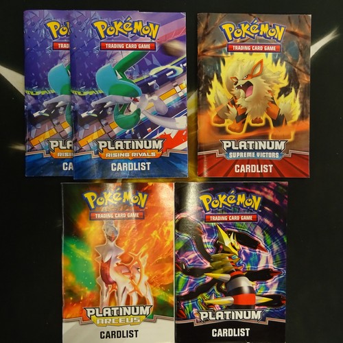 Pokemon platinum card - 5x,