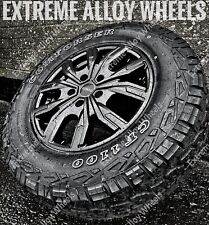 16" Black Torque Alloy Wheels Volkswagen Caddy T4 + Comforser All Terrain Tyres