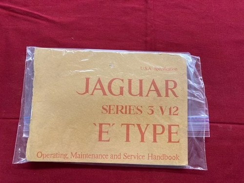 Oem jaguar series v12 type - series,
