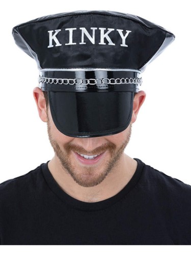 Pvc captains hat - captains, stripper