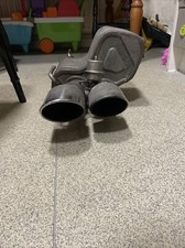 MASERATI QUATTROPORTE  LEFT SIDE EXHAUST PIPE WITH BACK BOX MUFFLERS + Valve