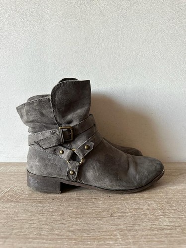 Ladies women grey suede - women,