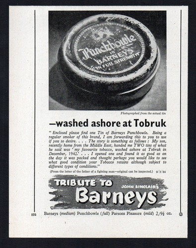 Wartime adverts barney - wartime,