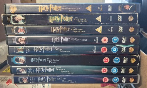 Harry potter dvd - harry, 1-8