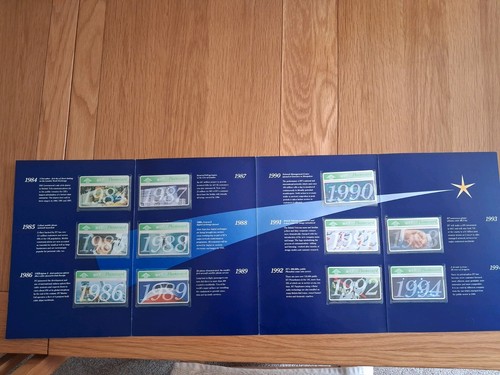 Phone card set 10 years - phone,