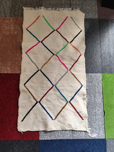 Moroccan kilim rug new woollen - moroccan,