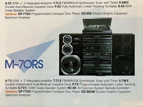 Trio 70rs midi - hi-fi,