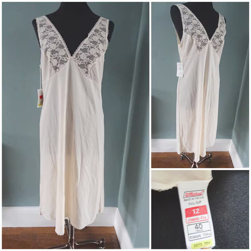Vintage full slip petticoat - vintage,