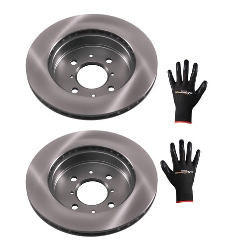 Front vented brake discs - front,