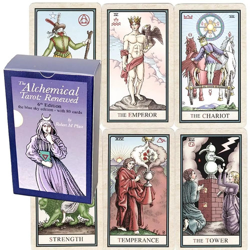 Traditional alchemical tarot - alchemical,