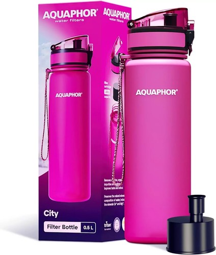 City water filter bottle 500ml - city,
