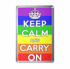 Gay Flag Keep Calm & Carry On