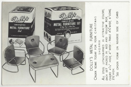 1950 retro metal - 1950's, dollhouse